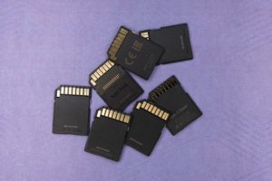 oprava a formátování SD karty
