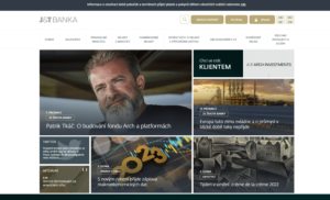 Webová prezentace J&T banka
