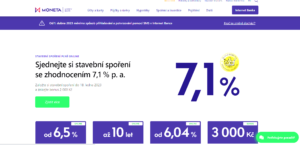 webová prezentace Moneta